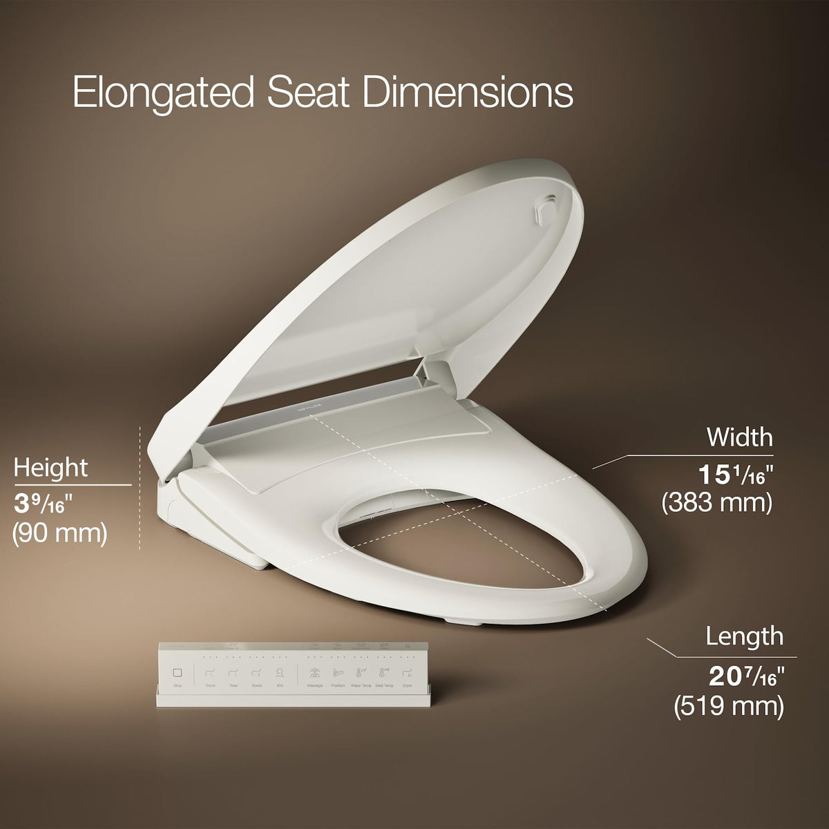 Open Box - Kohler K-28362-96 - Bidet Seats Toilets and Bidets