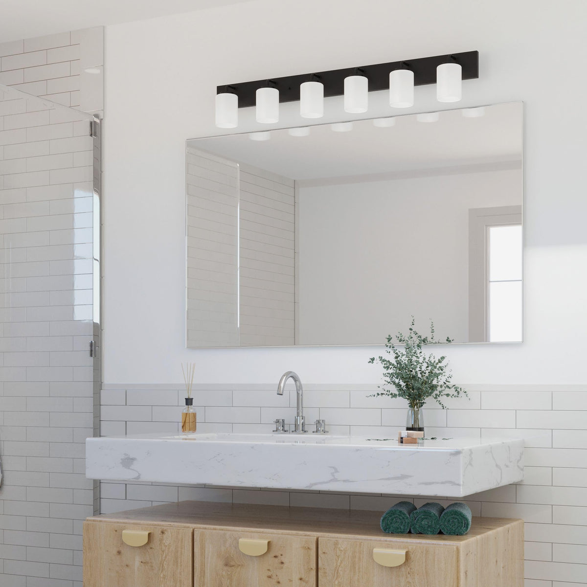 Open Box - Progress Lighting P300421-031 - Bathroom Fixtures Indoor Lighting