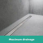 Open Box - Hansgrohe 56114001 - Shower Drains Shower Accessories