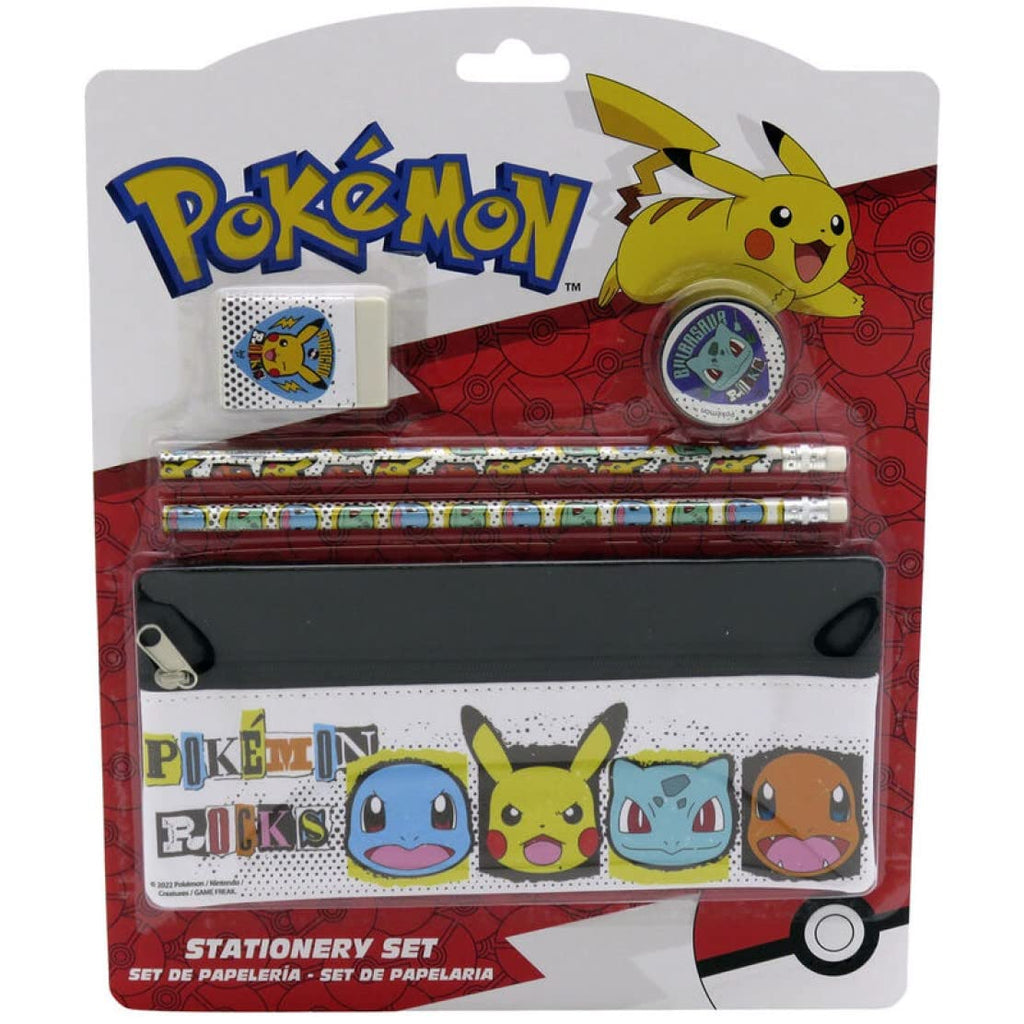CYP BRAND Stationery Set with Pokemon Case