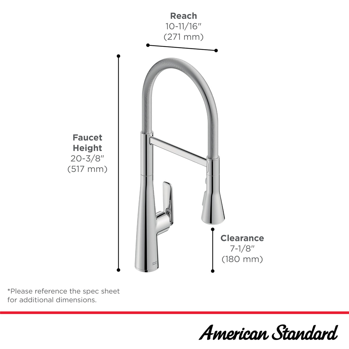 Open Box - American Standard 104882DC00 - Kitchen Faucet