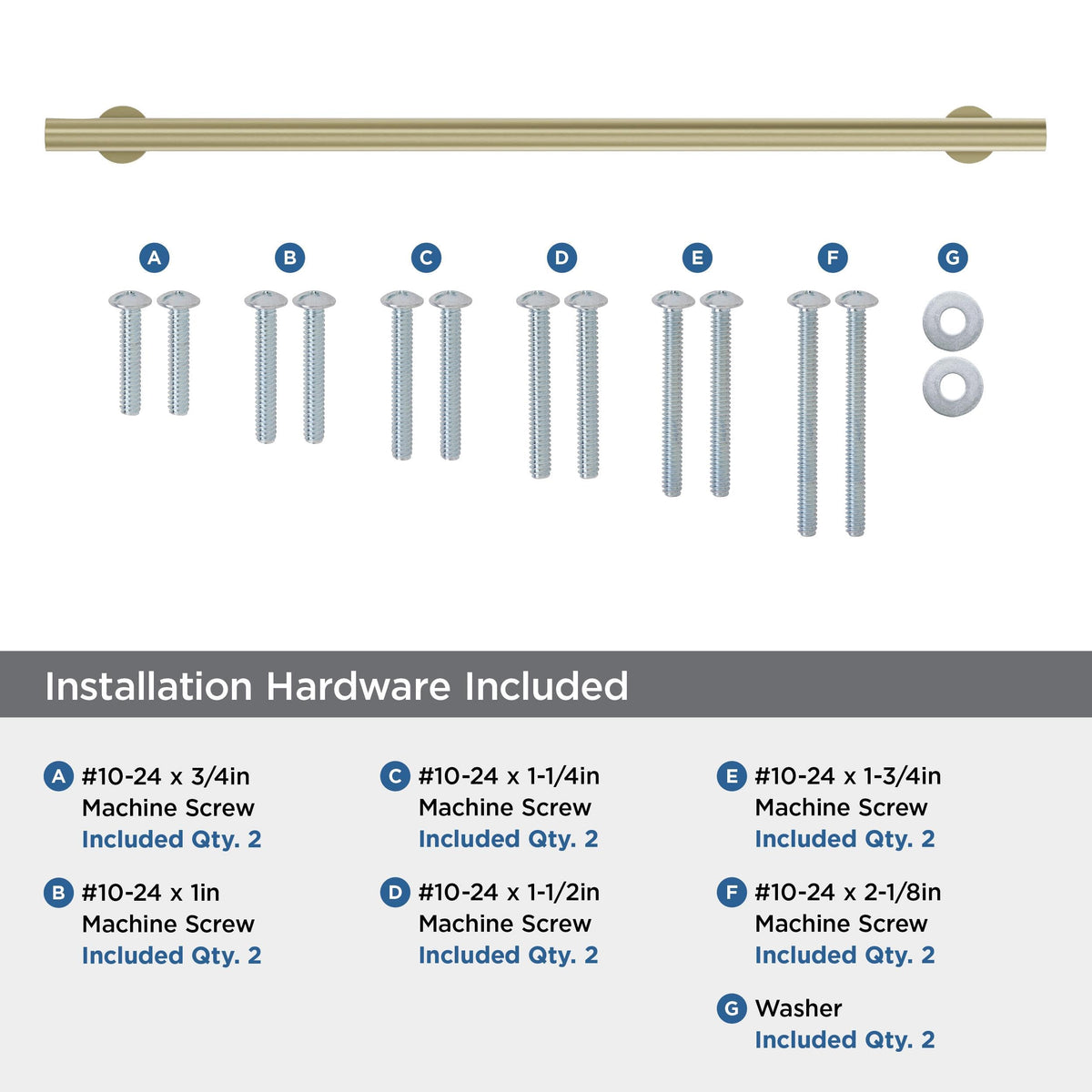 Open Box - Amerock BP54051BBZ - Pulls Cabinet Hardware