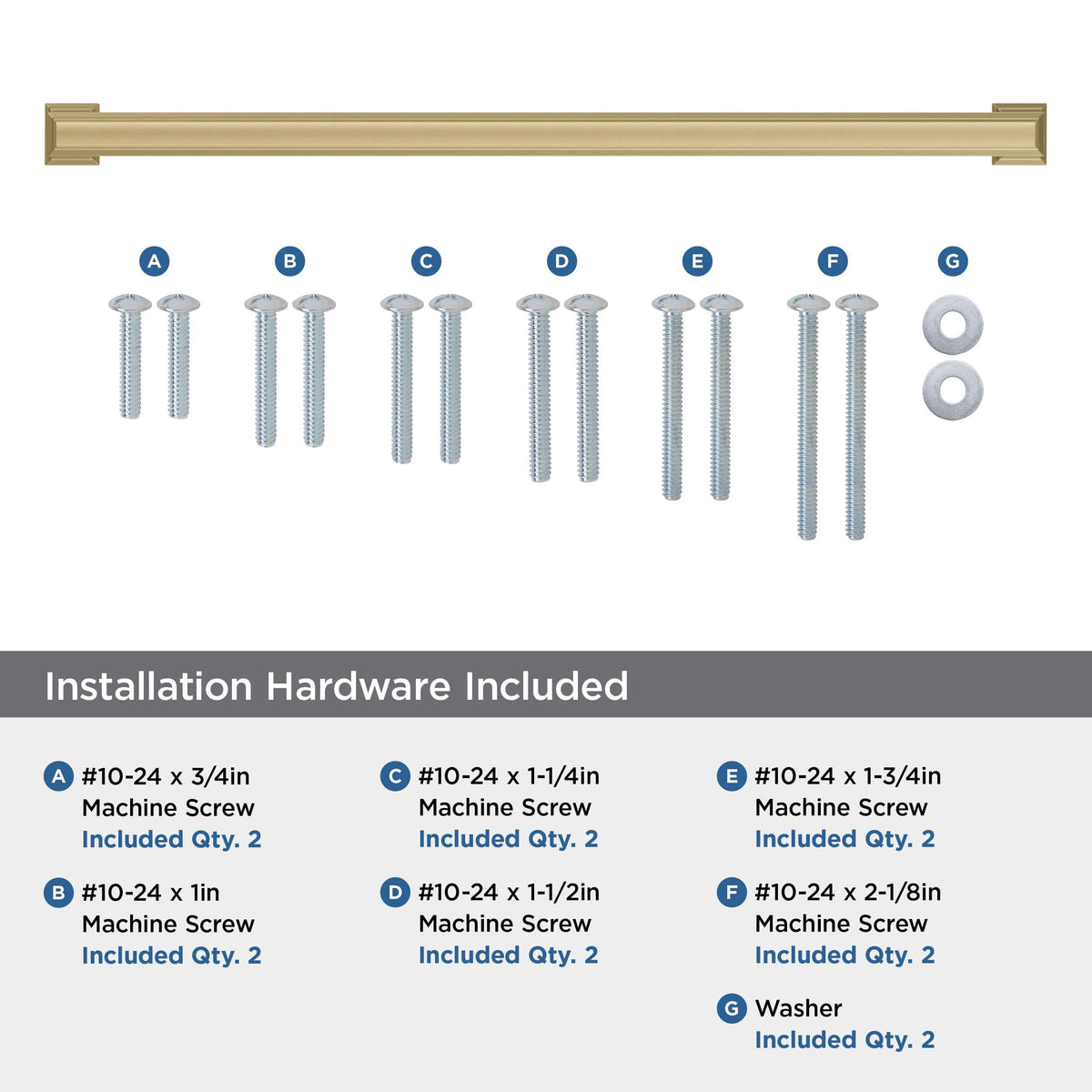 Open Box - Amerock BP54031CZ - Pulls Cabinet Hardware