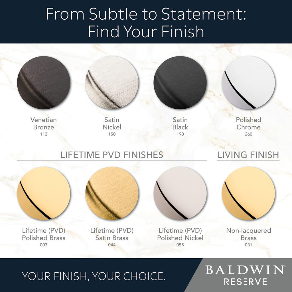 Open Box - Baldwin FDDUNTRR112 - Door Levers Door Hardware