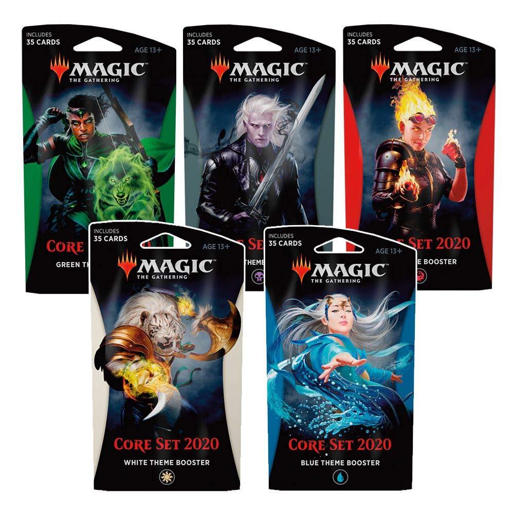 Magic: The Gathering - Core Set 2020 Theme Boosters - Set of 5