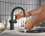 Open Box - Moen 6221EWBL - Bathroom Sink Faucets Faucet