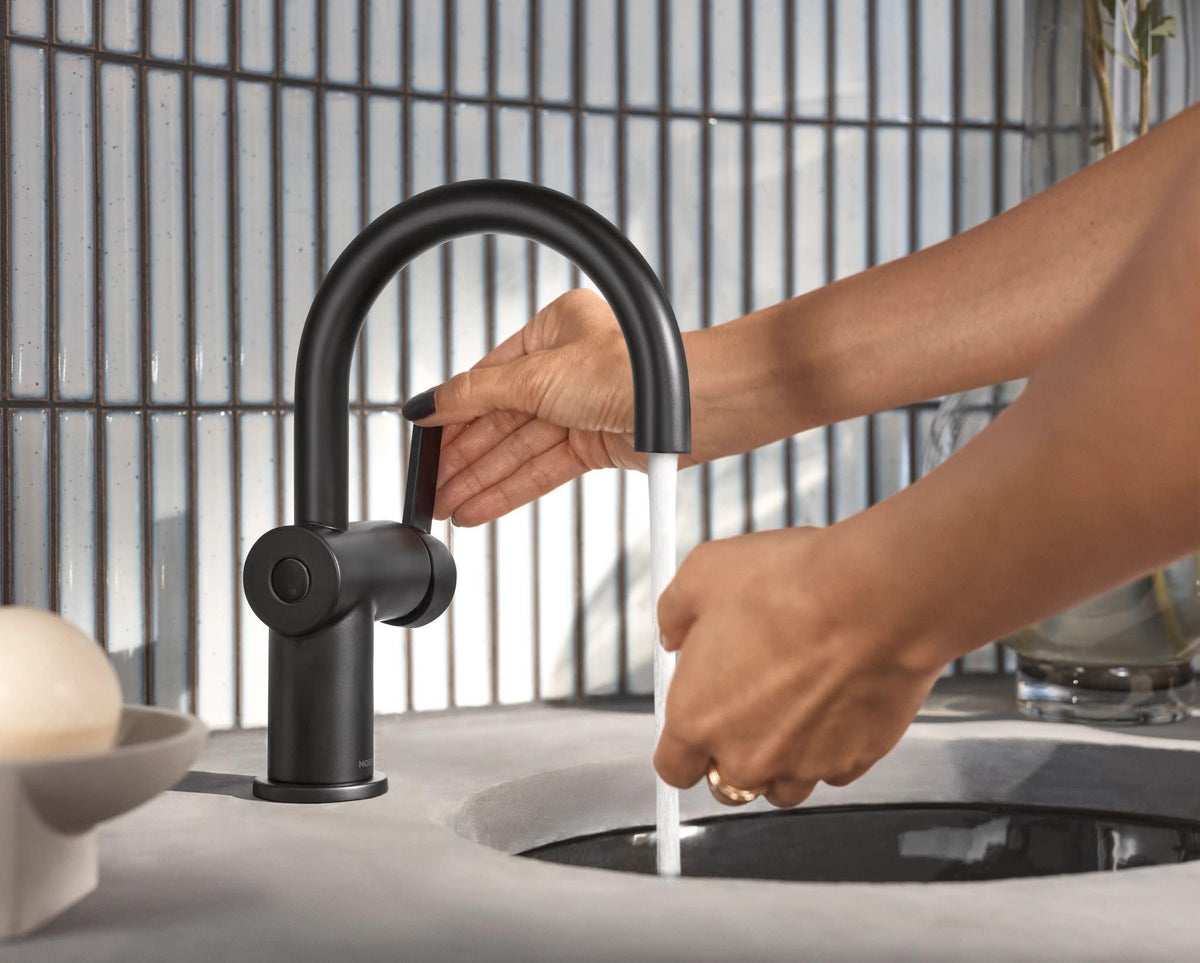 Open Box - Moen 6221EWBL - Bathroom Sink Faucets Faucet