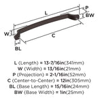 Open Box - Amerock BP36713ORB - Pulls Cabinet Hardware