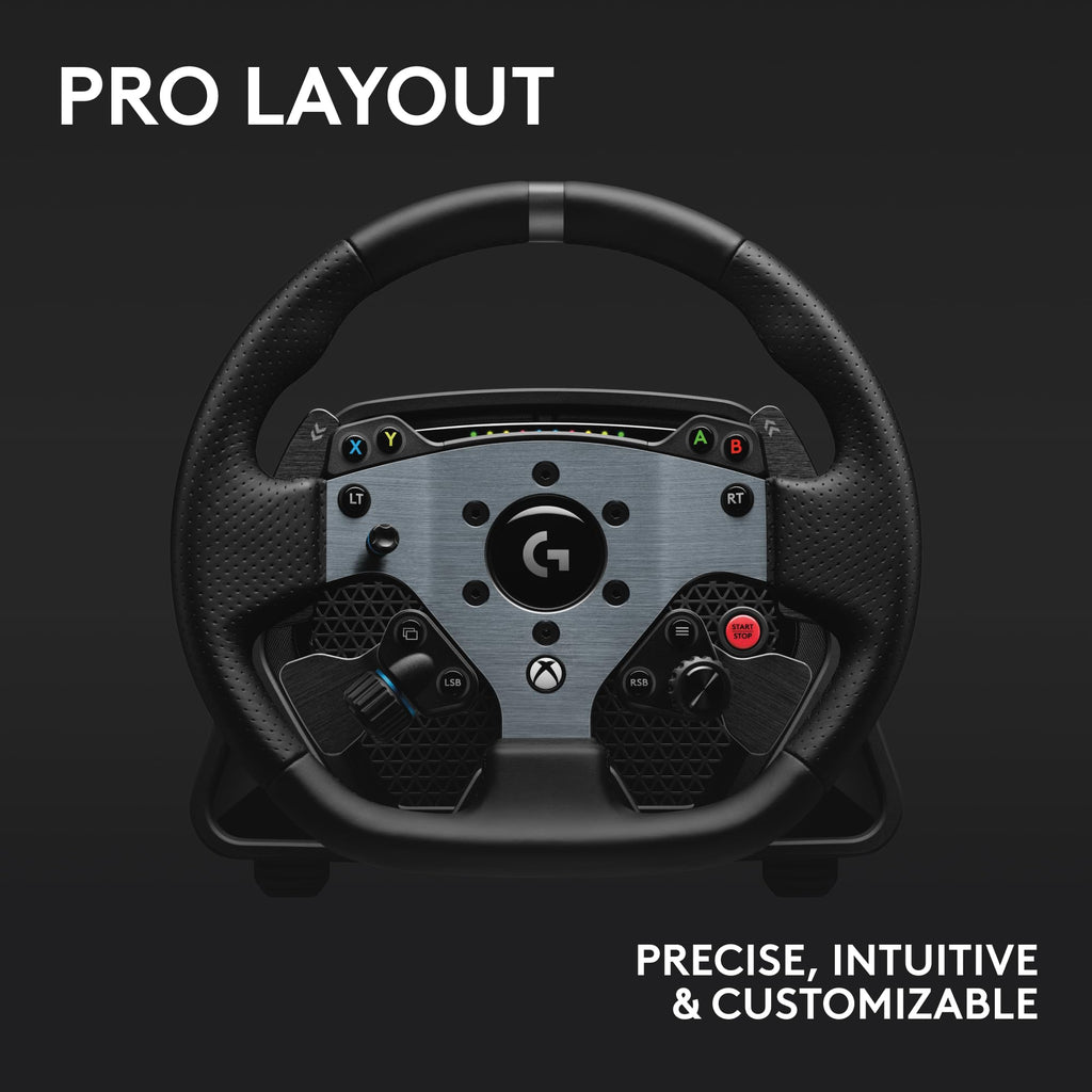 Refurbished - G PRO Racing Wheel-BLACK-USB-PLUGB-XBOX 941-000192