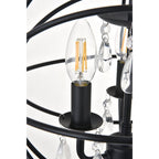 Open Box - Elegant Lighting LD5055D12MB - Pendants Indoor Lighting