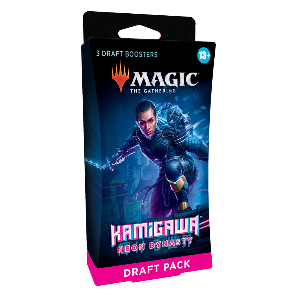 Magic: The Gathering Kamigawa: Neon Dynasty 3-Booster Draft Pack | 45 Magic Cards