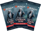 Magic: The Gathering Innistrad: Crimson Vow 3-Booster Draft Pack | 45 Magic Cards