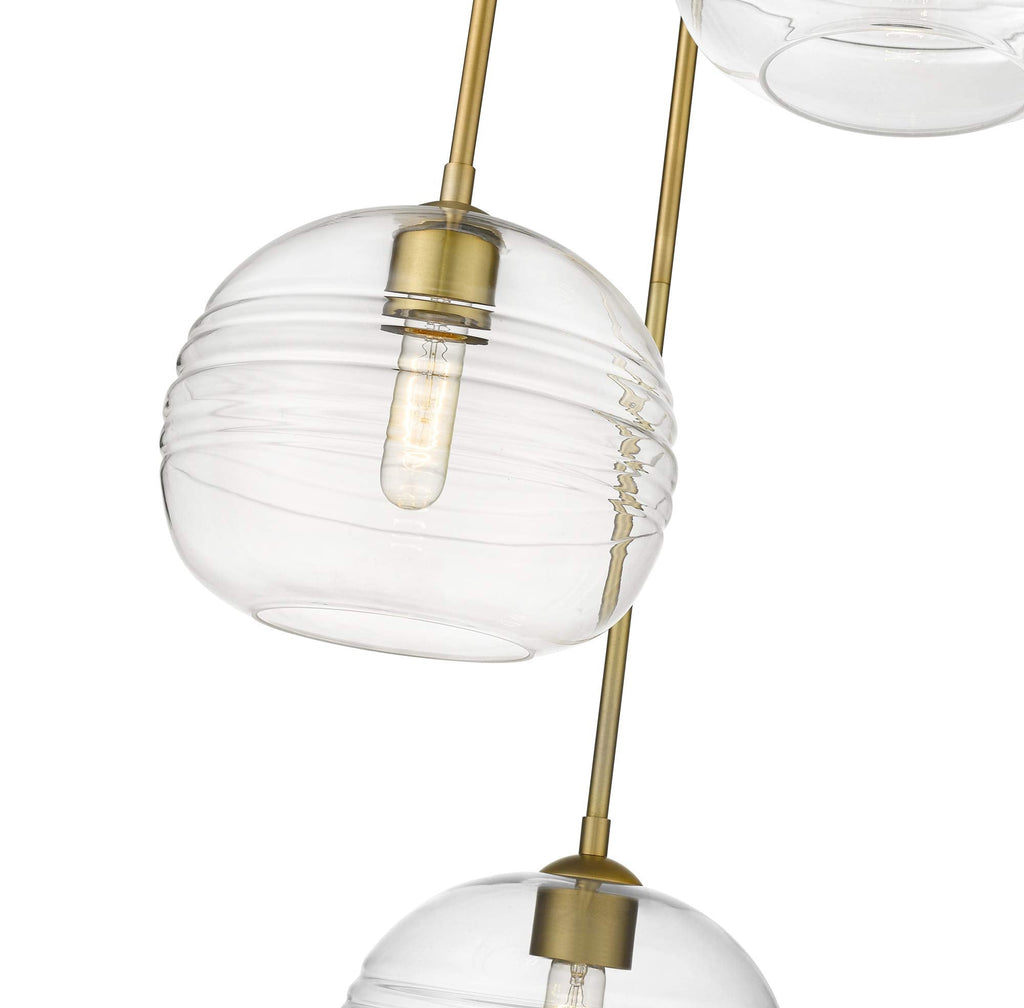Open Box - Z-Lite 486P10-3R-BN - Pendants Indoor Lighting