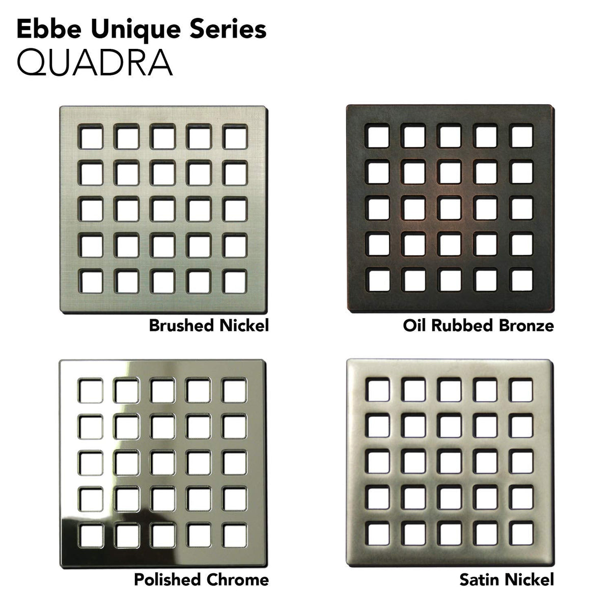 Open Box - Ebbe America E4803-PC - Shower Drains Showers