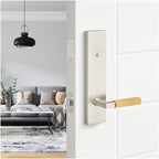 Open Box - Sure-Loc LV307 SB-GRIP SKN SB - Door Lever Combo Packs Door Hardware