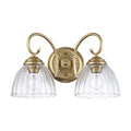 Open Box - Golden Lighting 6952-BA2 BCB-CLR - Bathroom Fixtures Indoor Lighting