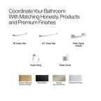 Open Box - Kohler K-26635-BL - Towel Bar Bathroom Hardware