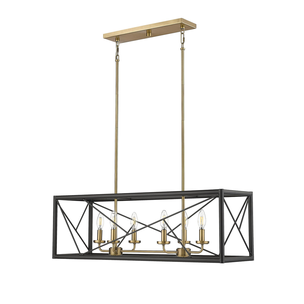 Open Box - Millennium Lighting 13306-MB/VB - Chandeliers Indoor Lighting