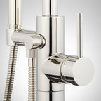 Open Box - Signature Hardware SHLEFS2000GCP - Tub Filler Faucet