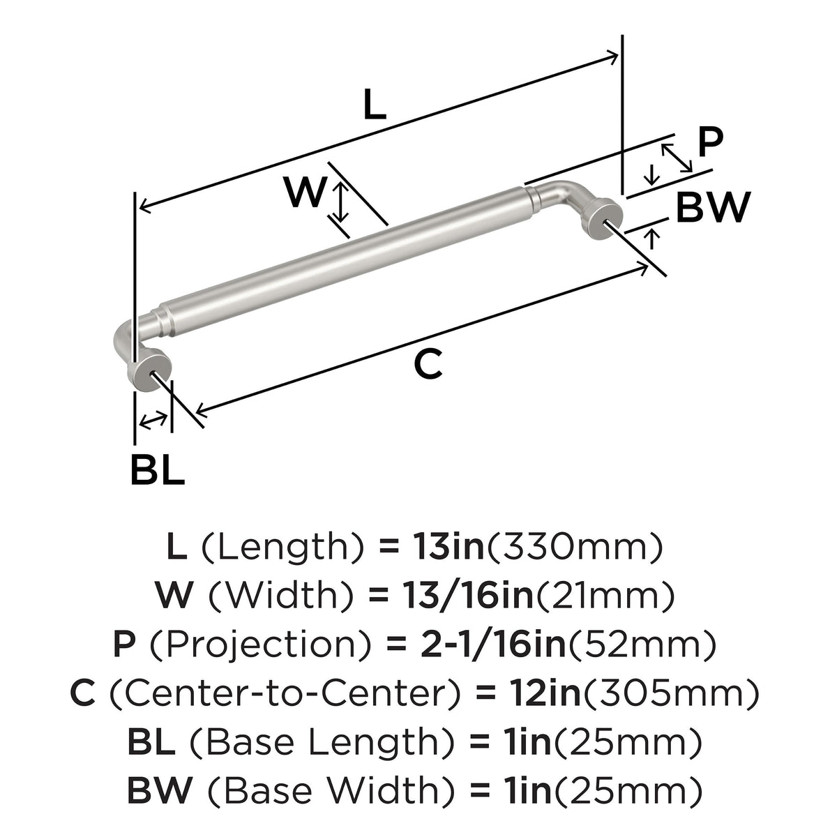 Open Box - Amerock BP37669G10 - Pulls Cabinet Hardware