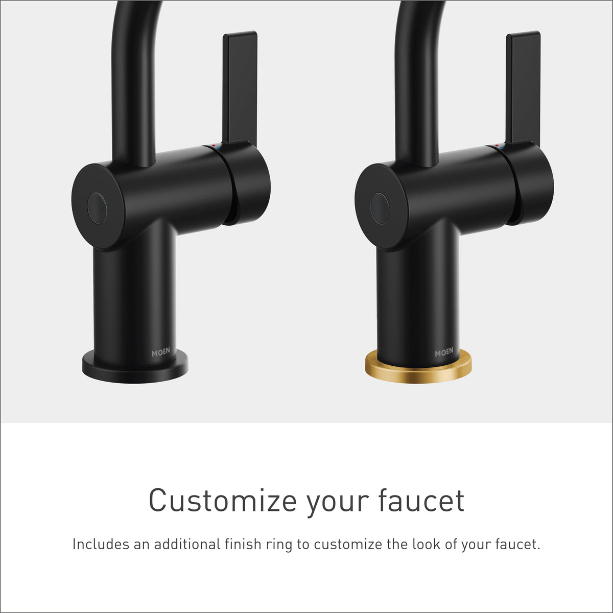 Open Box - Moen 6221EWBL - Bathroom Sink Faucets Faucet