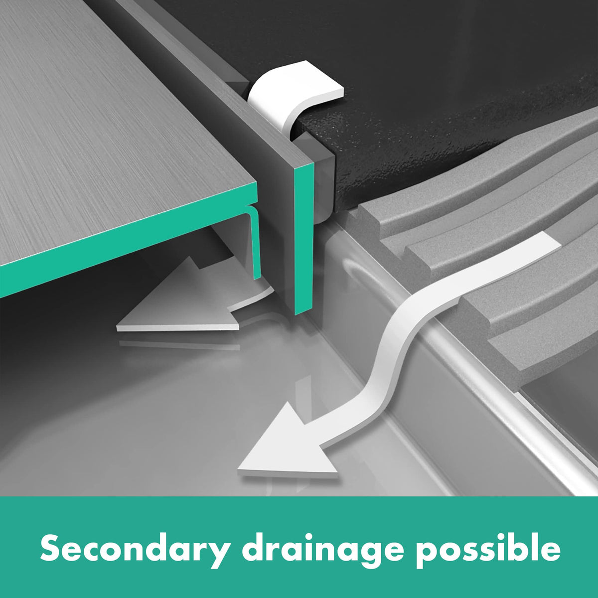 Open Box - Hansgrohe 56132801 - Shower Drains Showers