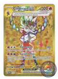 Pokemon - Cinderace ex SVP 163 - Gold Full Art - Terapagos Ultra Premium Collection Promo Card – Exclusive
