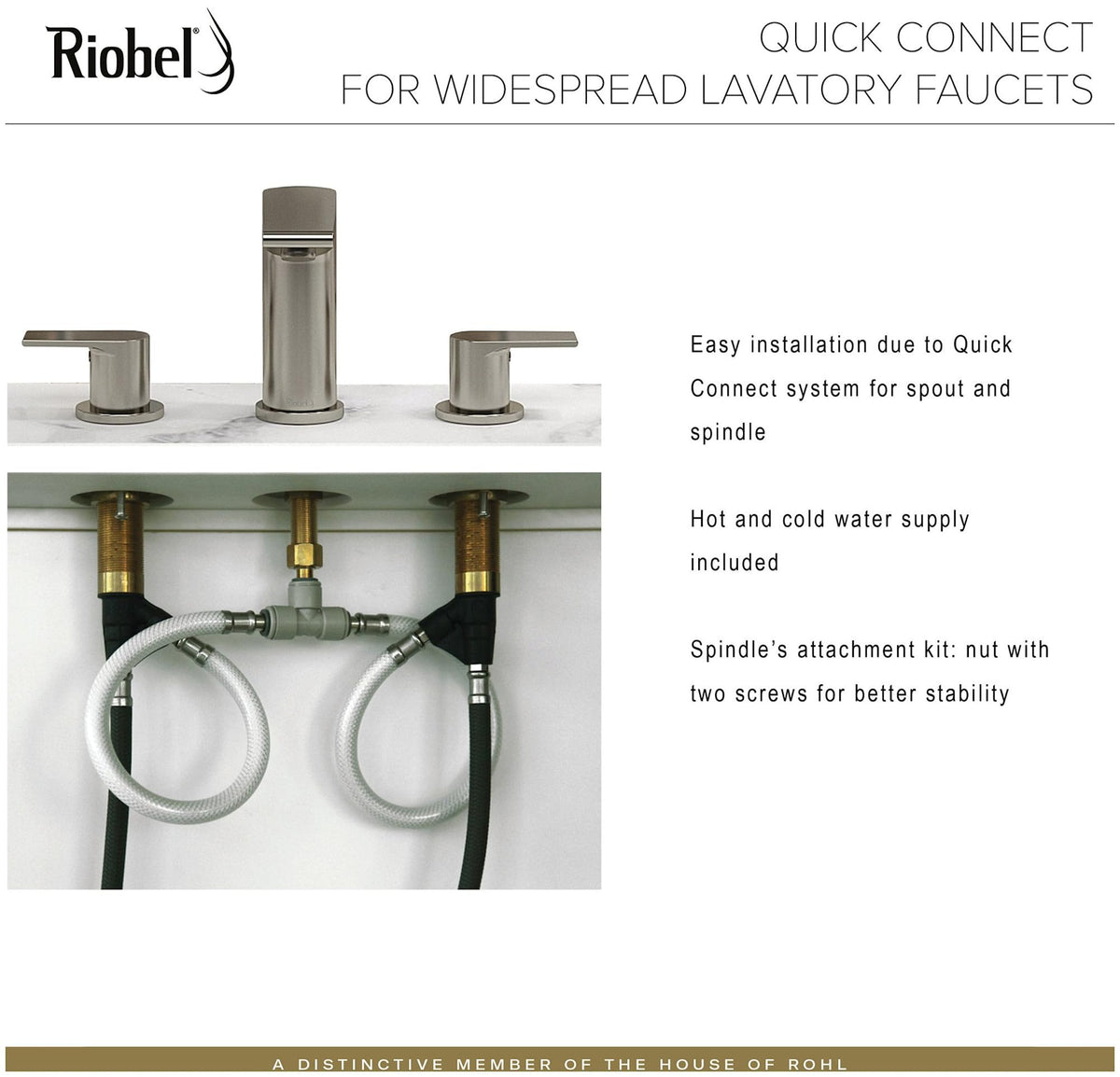 Open Box - Riobel RF08BN - Bathroom Sink Faucets Faucet