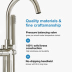 Open Box - Ove Decors 15BTF-960110-SATMO - Tub Filler Faucet