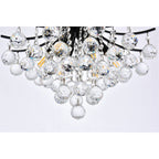Open Box - Elegant Lighting V8000D16BK/RC - Pendants Indoor Lighting