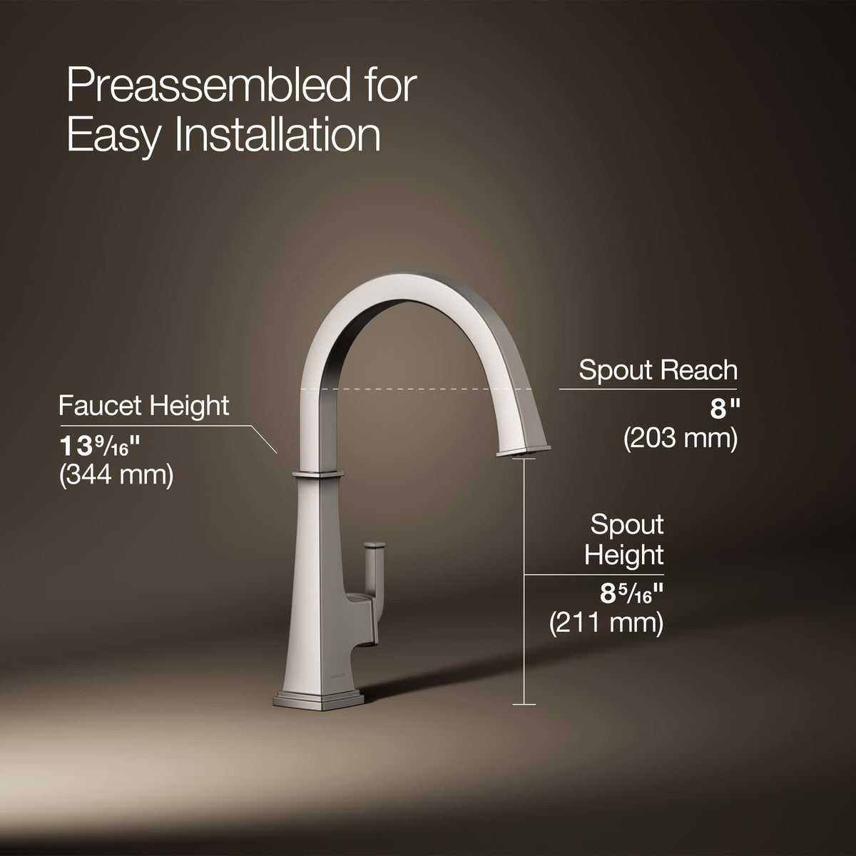 Open Box - Kohler K-23833-VS - Bar Faucet