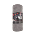 50x Microfibre Cleaning Cloths Roll 30x30cm Tear-Away Reusable Car Kitchen Home Grey