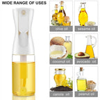 2PCS Oil Sprayer Bottle Olive Dispenser Cooking Baking BBQ Mist Spray 300ml