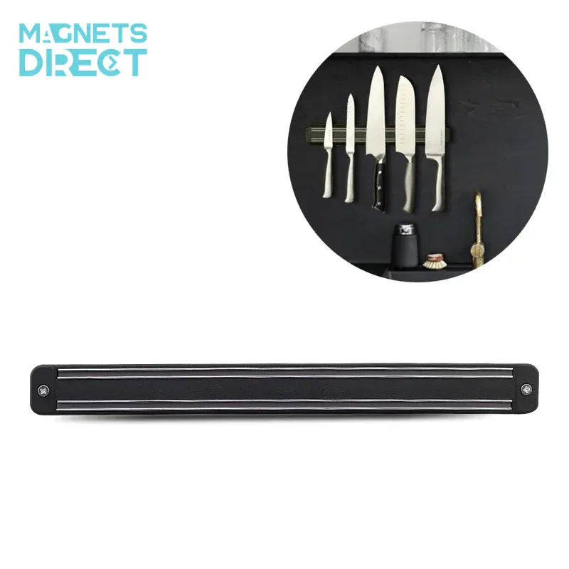 Magnetic Kitchen Knife Holder - Black