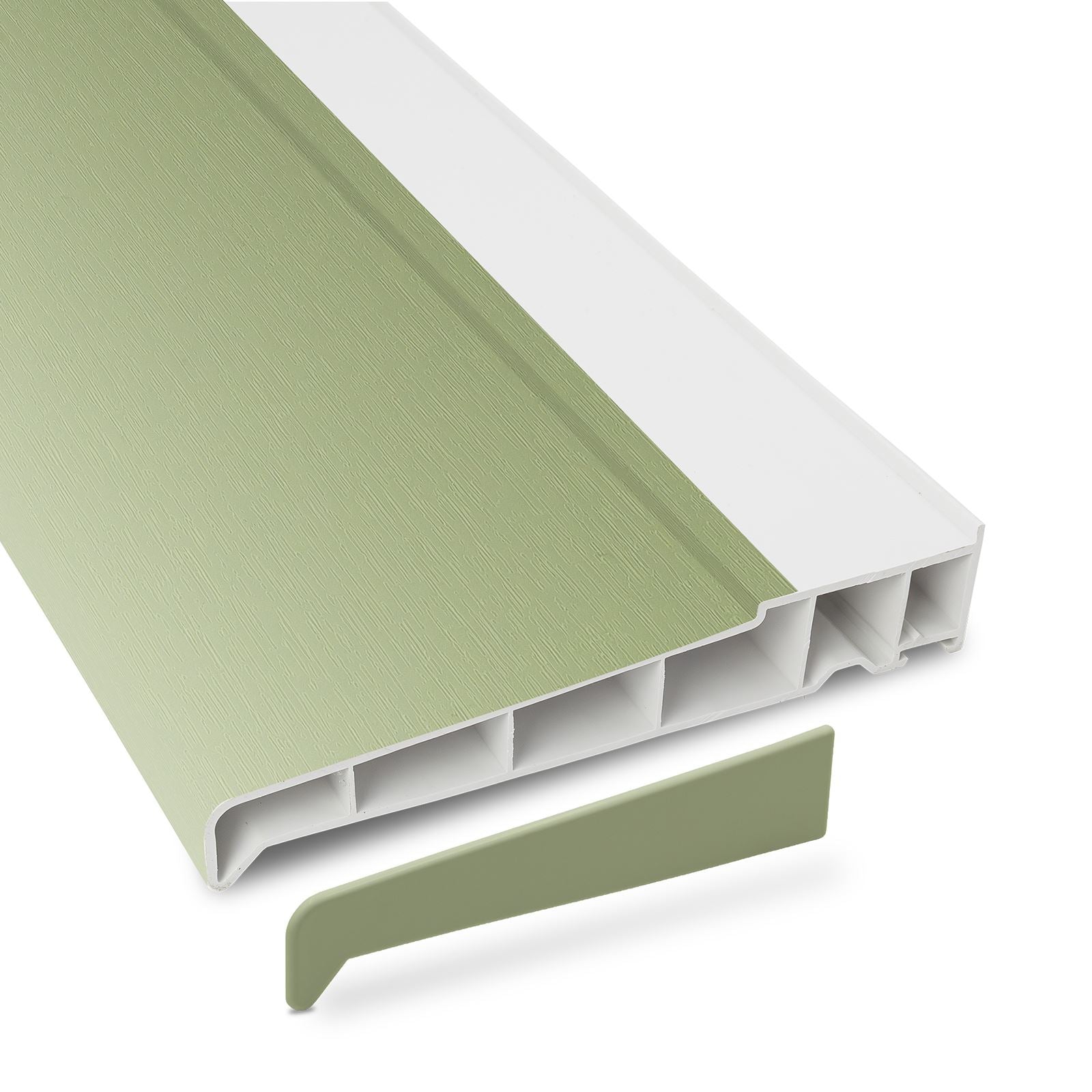 Example of 180mm Profile 22 Window Sill (with End Caps)