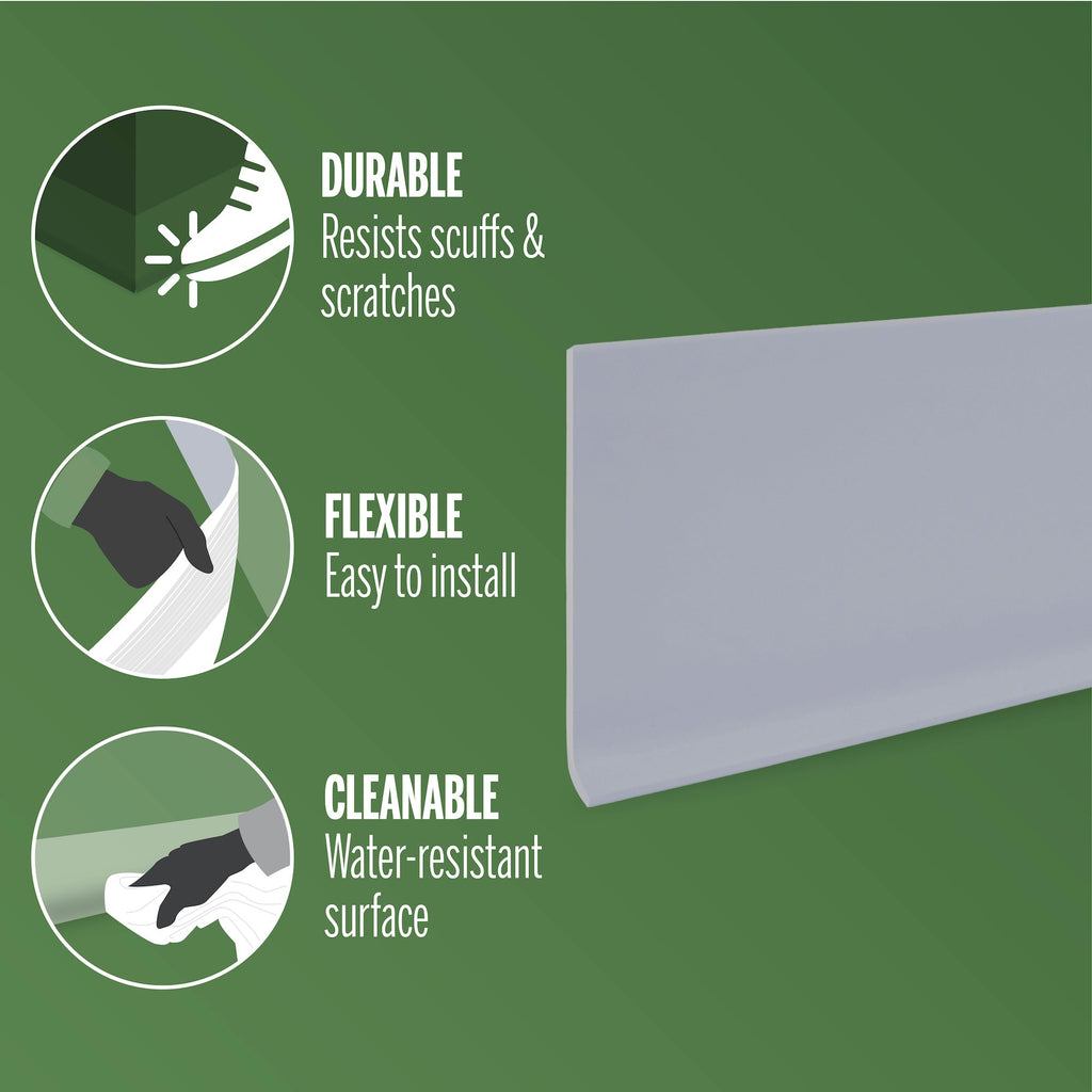 2-1/2 in. Vinyl Wall Base