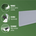 2-1/2 in. Vinyl Wall Base