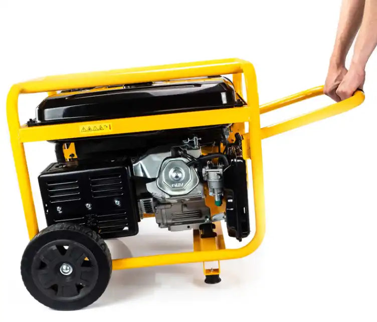 JCB 7.9kW / 9.8kVA Petrol Site Generator, 115V / 230V 15hp 457cc JCB Engine, Recoil & Electric Start | JCB-G8000PE