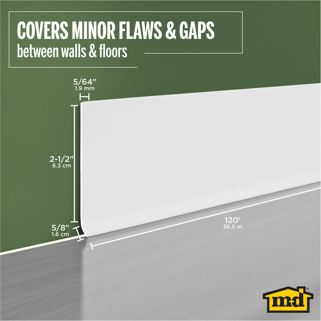 2-1/2 in. Vinyl Wall Base