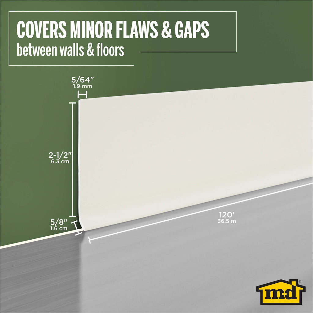 2-1/2 in. Vinyl Wall Base