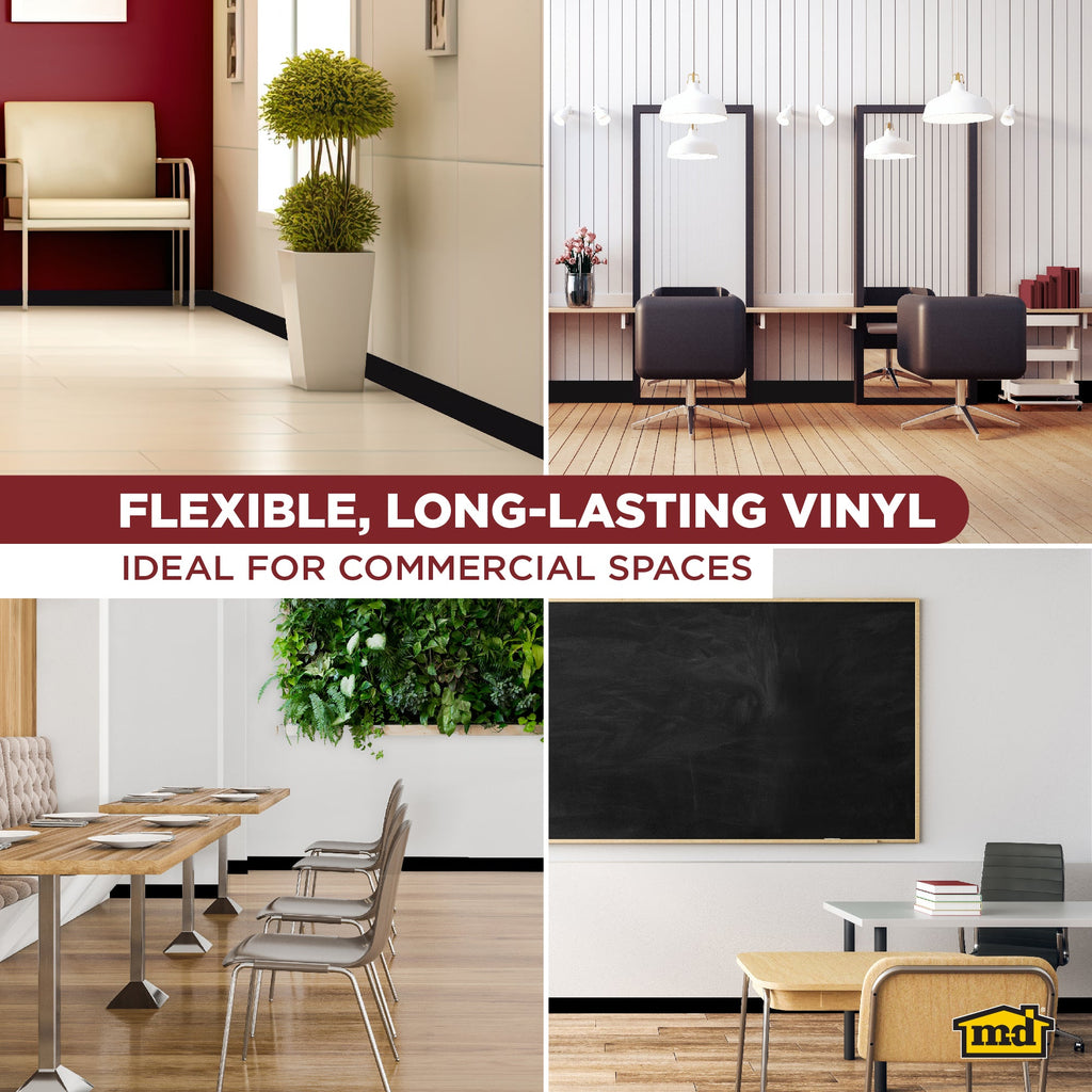4 in. Commercial Grade Vinyl Wall Base