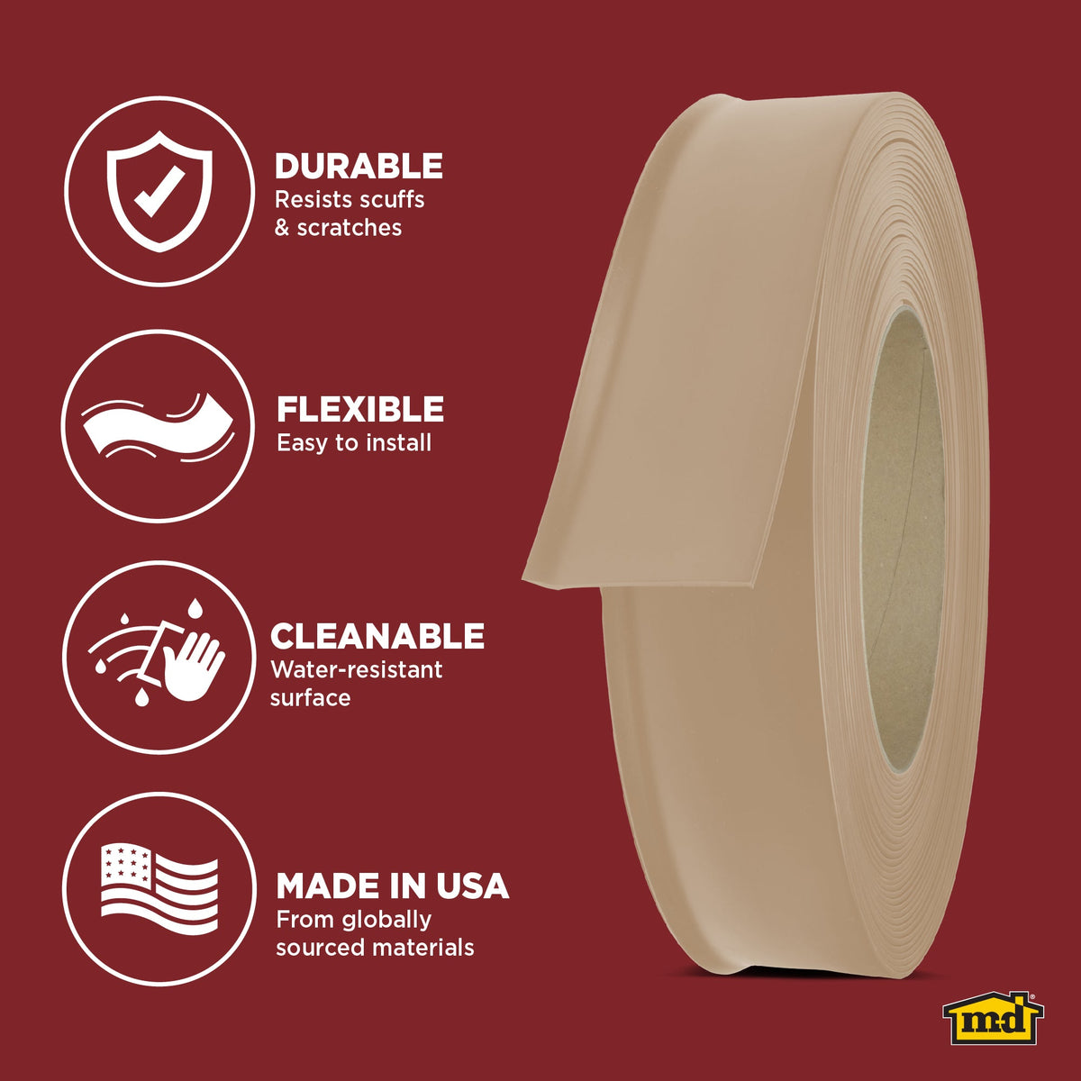 4 in. Commercial Grade Vinyl Wall Base