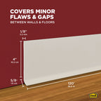 4 in. Commercial Grade Vinyl Wall Base