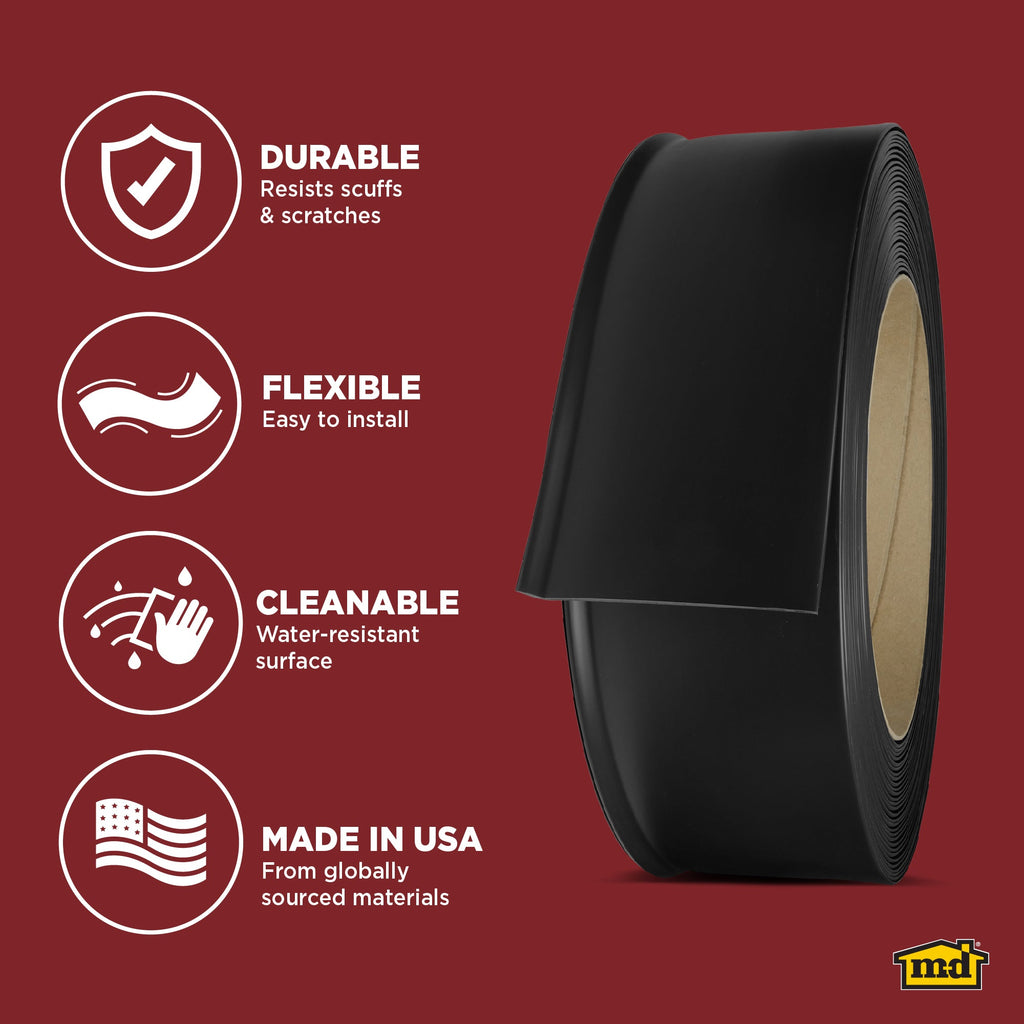 6 in. x 120 ft. Commercial Grade Vinyl Wall Base