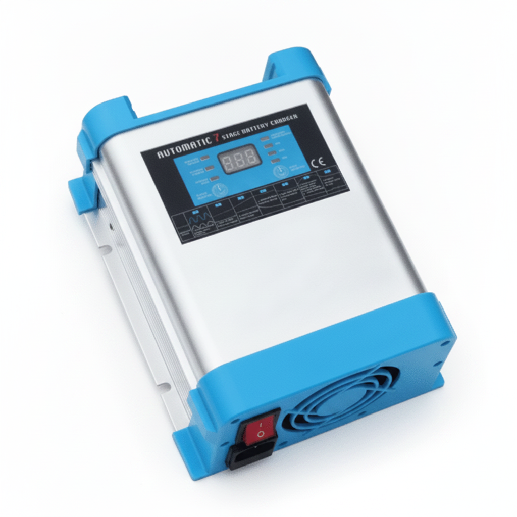 60A 12V Intelligent automatic multi-stage mains battery charger