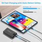 Dr. Prepare 16000mAh Portable Battery Fast-Charging Power Bank for Heated Vest