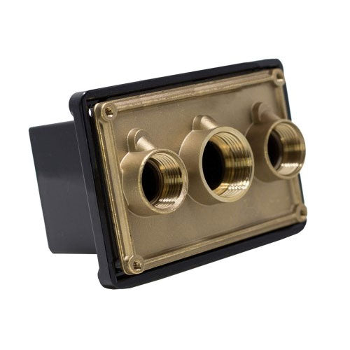Pentair Light Junction Box  (3) 3/4" Ports  Brass Base