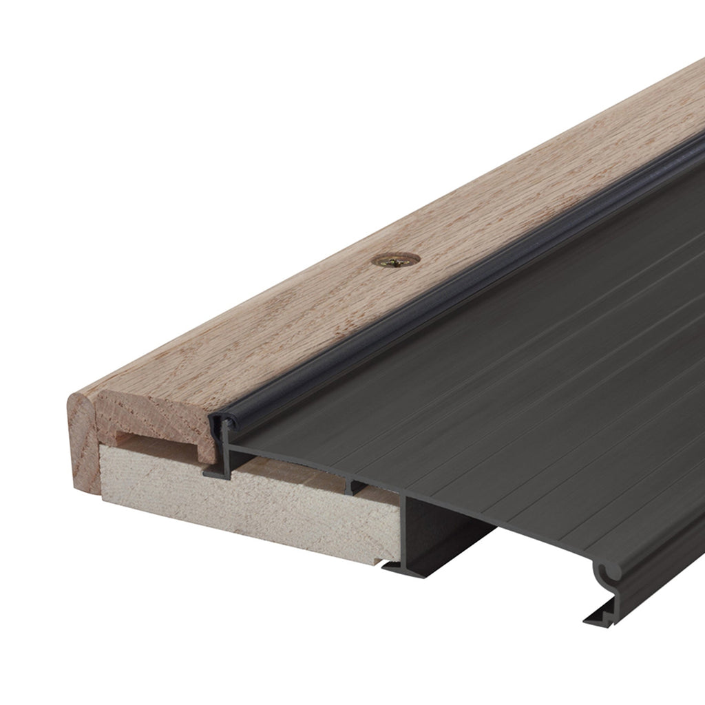 Adjustable Aluminum & Hardwood Threshold