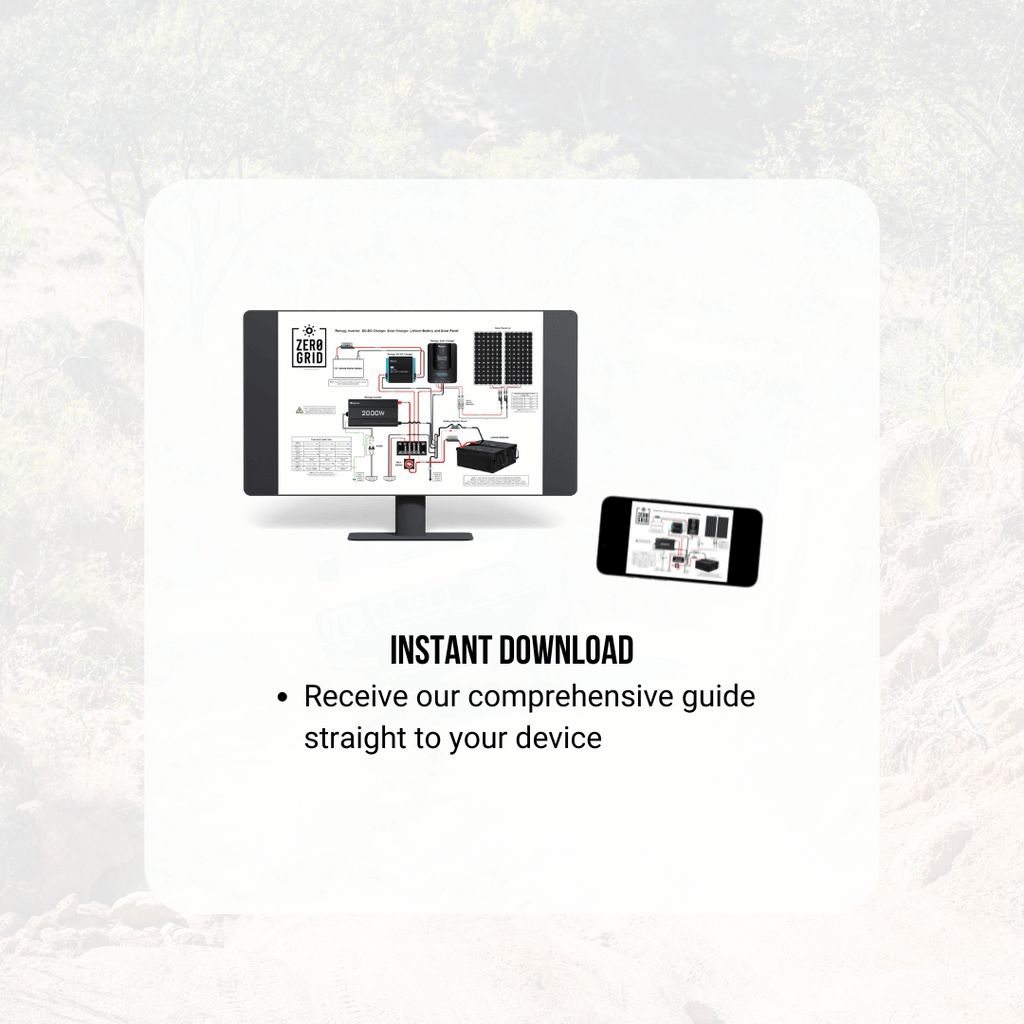 Renogy Off-Grid Wiring Diagram Bundle – 12V Inverter, DC-DC & Solar Charger Setups