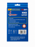 3PCS Knee Support Brace Sleeve Compression Sports Running Gym Joint Stabiliser Blue